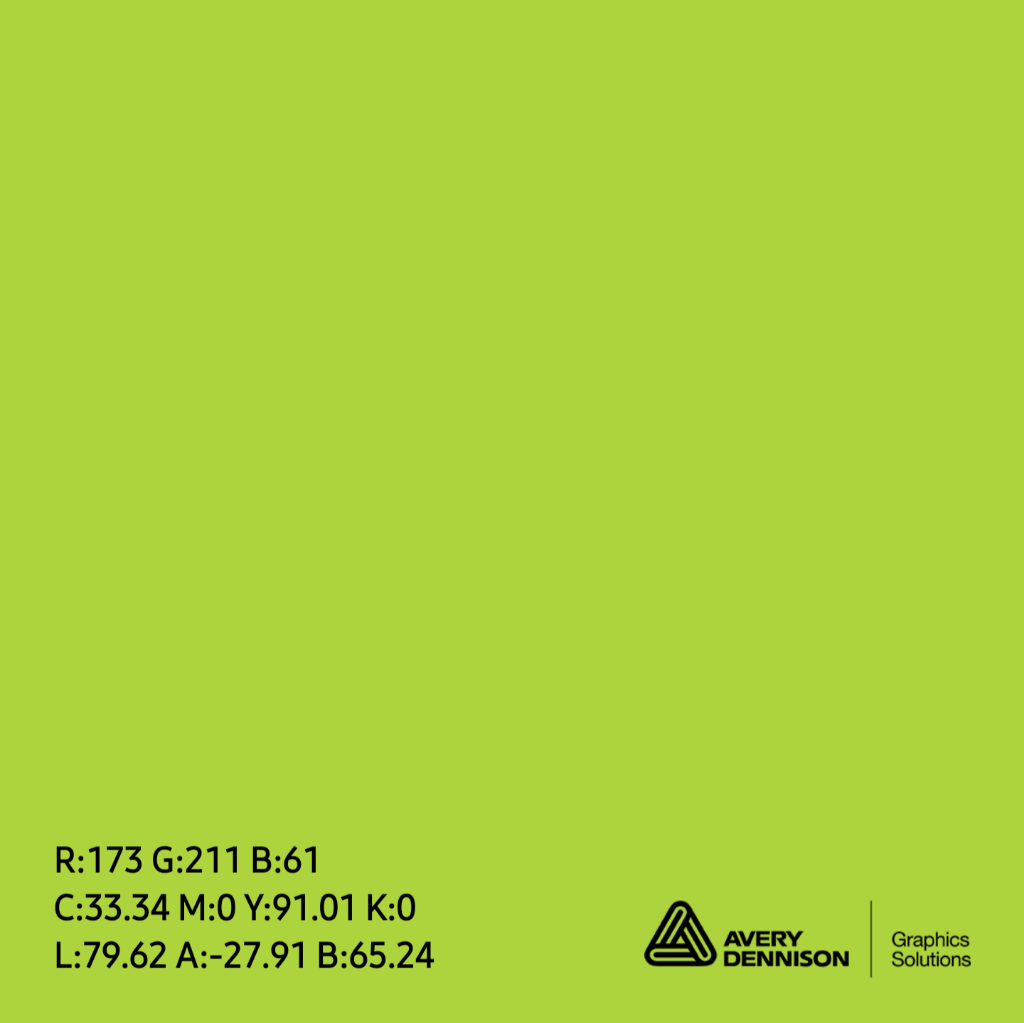 Avery Green Yellow