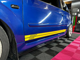 Mk6 Fiesta ST OEM Stripe Decal Set (ST logo at front both sides)