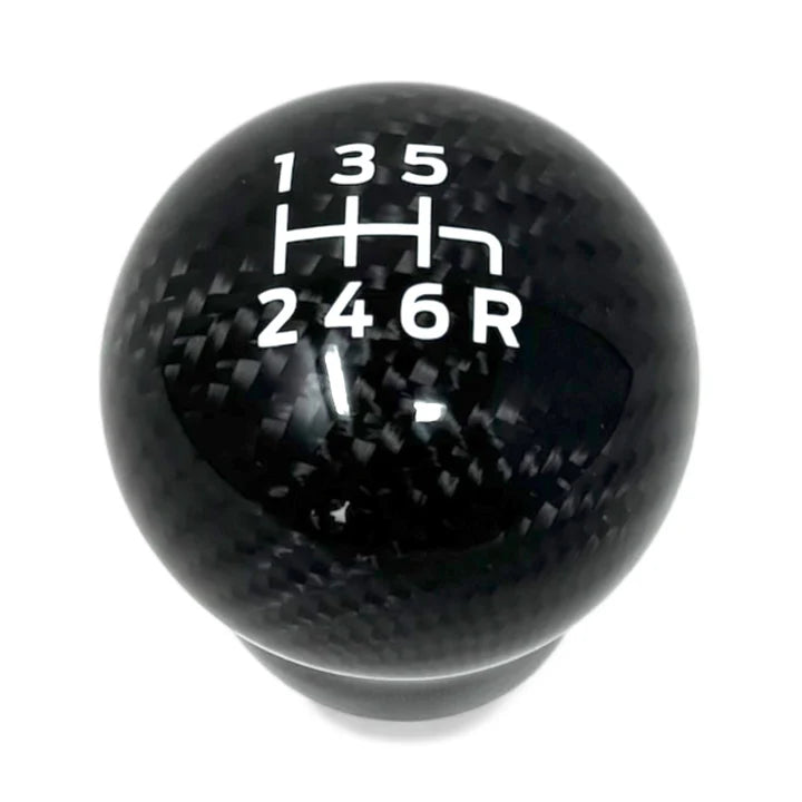 Genuine Carbon Fibre Gear Knob with No Logo – Reverse bottom right
