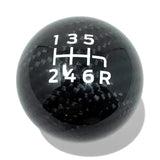 Genuine Carbon Fibre Gear Knob with No Logo – Reverse bottom right