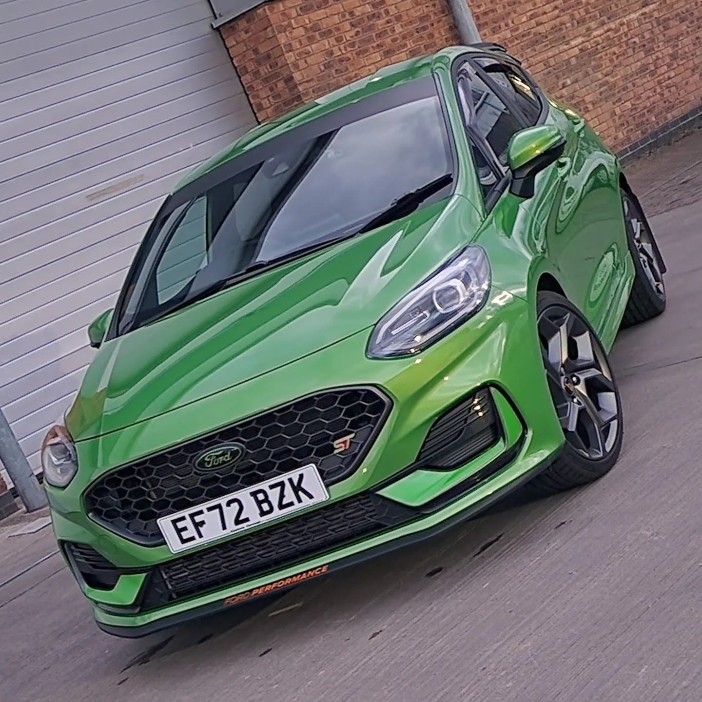 Mk8.5 (Face Lift) Fiesta ST & ST Line Inner Front Quarter Vinyl Decal Set