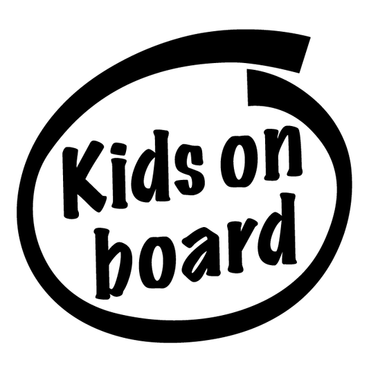 Kids on Board Sticker