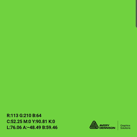 PrintPeel&Stick Ltd - Colour Guide