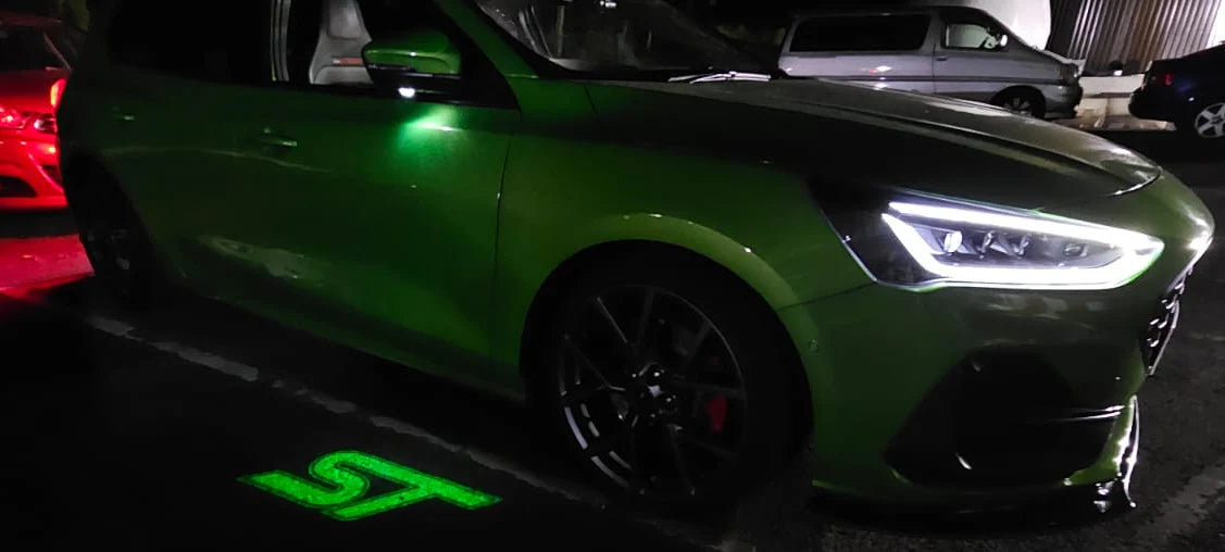 “ST” Emblem Replacement Puddle Unit - MK4 Focus ST (Multiple Colours)