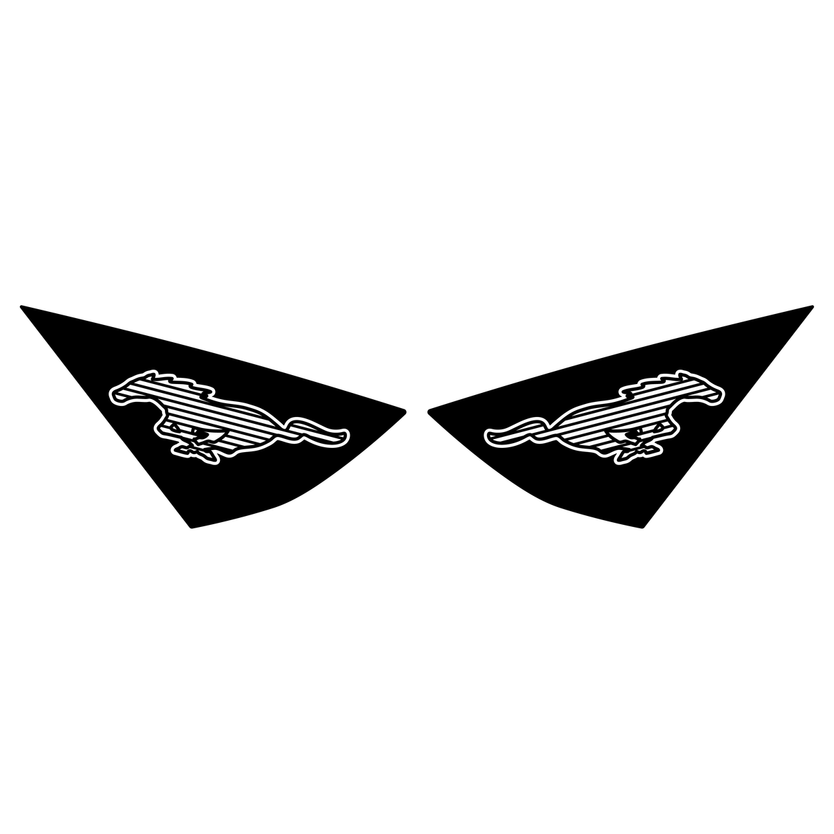 Ford Mach E Rear Window Decals (Pair)