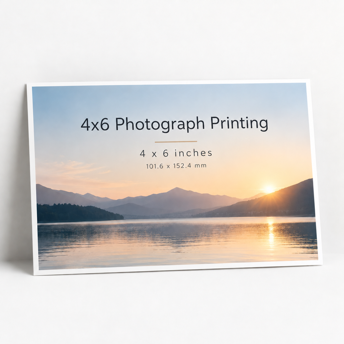 4x6 Inch Photograph Printing