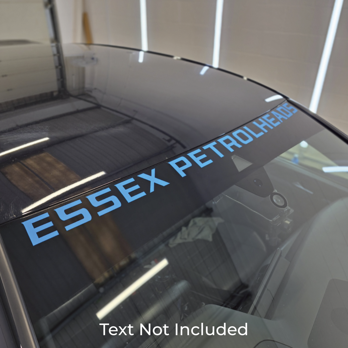 Golf R Sunstrip Golf Mk8 Extra Deep Sunstrip - PrintPeel&Stick Ltd
