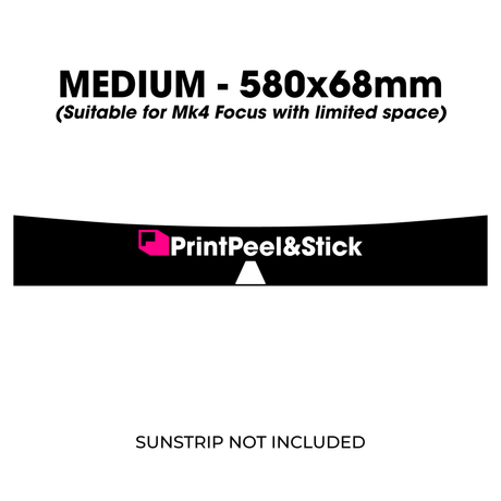 PrintPeel&Stick Sun Strip Text