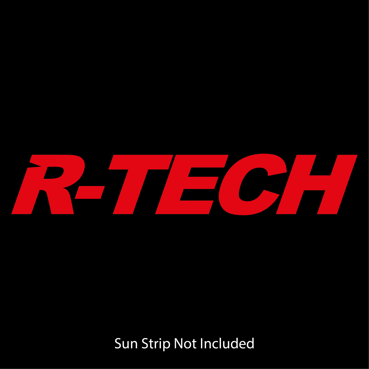 R-Tech Sun Strip Text