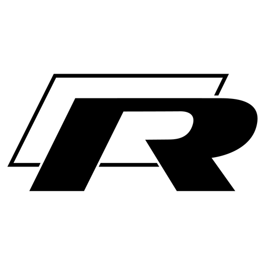 VW "R" logo decal (Old Style)