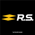 Renault ’RS’ Sunstrip Text - Sun Strip Text