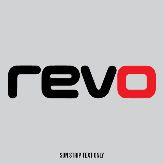 Revo Sun Strip Text
