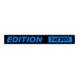 ’EDITION’ Boot Lid Gel Badge Exterior Gel Badges
