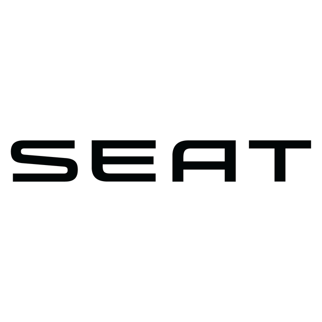 SEAT Decal Stickers - Text Only - Genetic Seat Decals