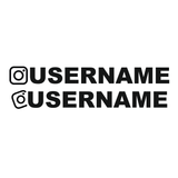 Instagram Decal Sticker