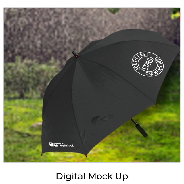 South East ST/RS Owners (UK) Umbrella - Black - Merchandise - Umbrellas