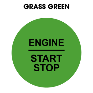 28mm "Engine Start Stop" Button Gel Badge