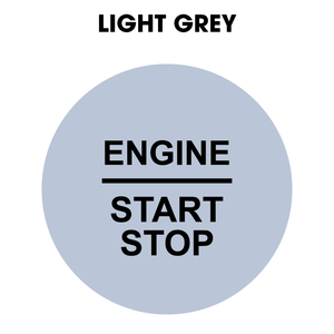 28mm "Engine Start Stop" Button Gel Badge