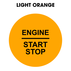 28mm "Engine Start Stop" Button Gel Badge