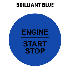 28mm "Engine Start Stop" Button Gel Badge