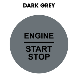 28mm "Engine Start Stop" Button Gel Badge