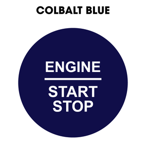 28mm "Engine Start Stop" Button Gel Badge