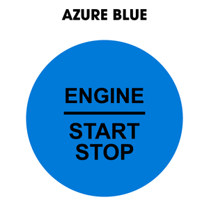 28mm "Engine Start Stop" Button Gel Badge