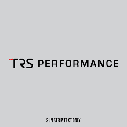 TRS Performance Sun Strip Text