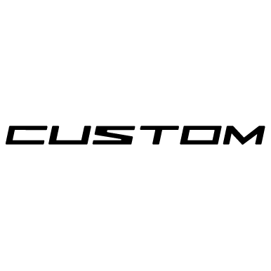 Transit "Custom" Decal Stickers (Singles)