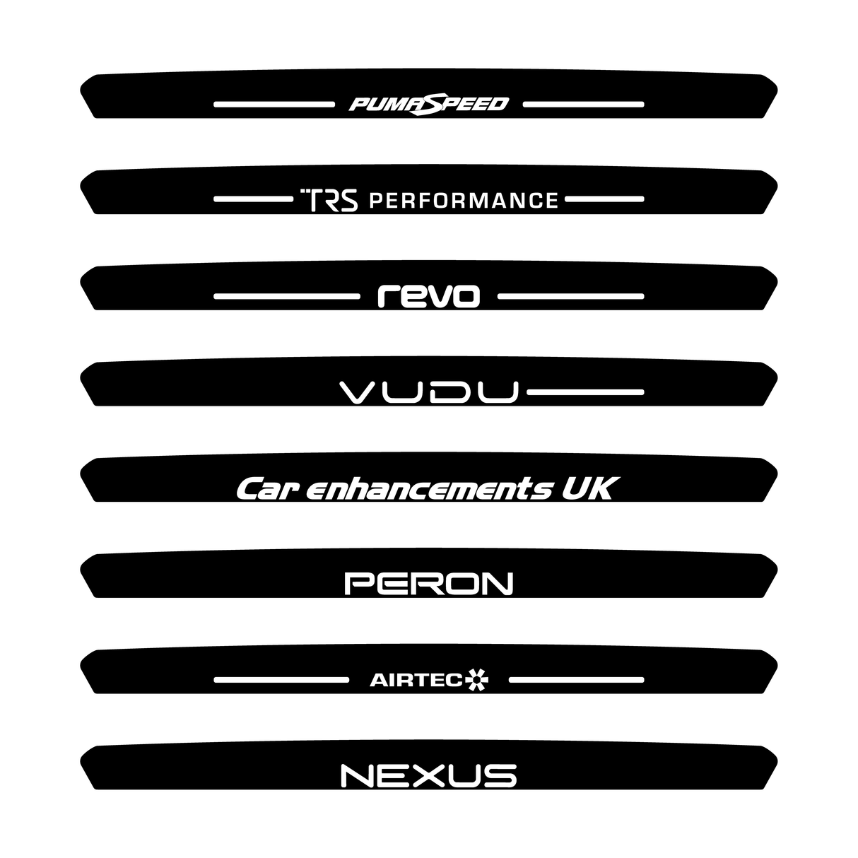 Fiesta Mk7 Upper Middle Brake Light Gel Overlay (Various Logos)