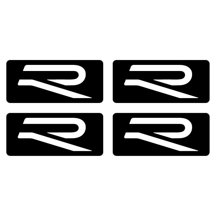 VW R Wheel Gel Set (rectangle)
