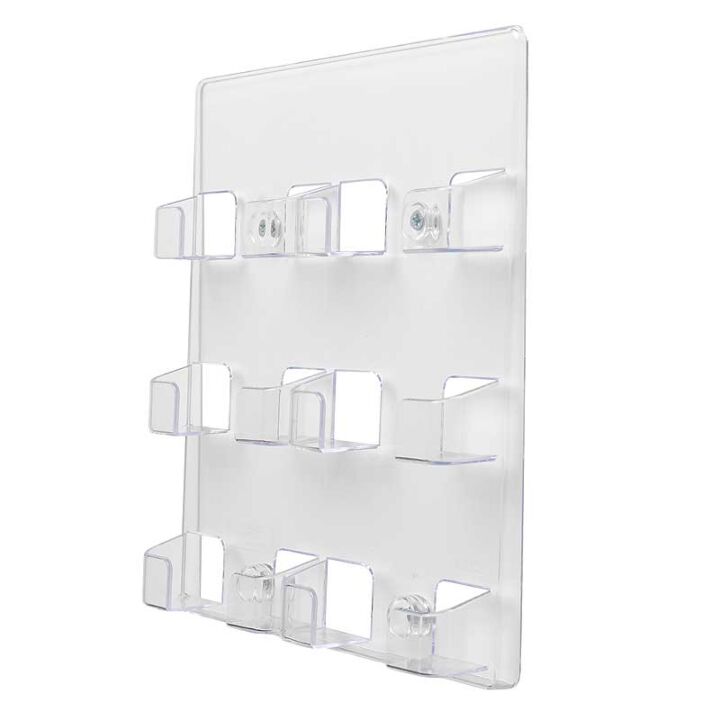 6 pocket wall mounted business card holder - Business Card Holders