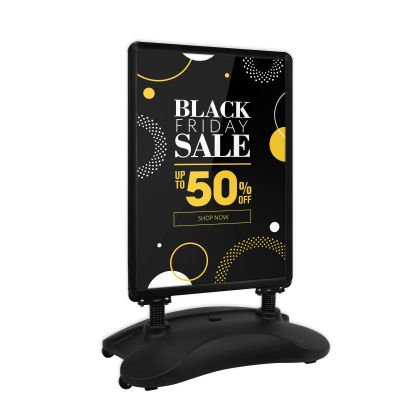Sign Base With Spring A1 Water Base Spring Sign – PrintPeel&Stick Ltd