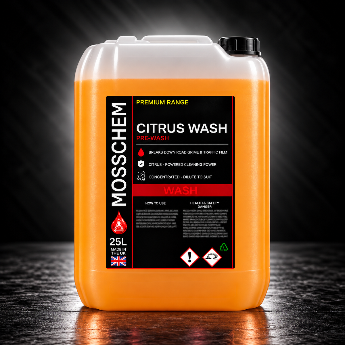 Citrus Wash Pre Wash Cleaner