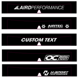 MK4 Focus Extra Deep Sunstrip with Logo Cut-out