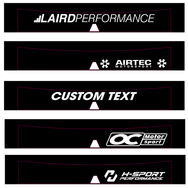 MK4 Focus Extra Deep Sunstrip with Logo Cut-out - Sun Strips