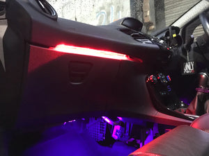 *Clearance* Enhanced Edition Mk7 Fiesta Glove Box Strip Light - Red