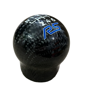 Genuine Carbon Fibre Gear Knob - RS Logo