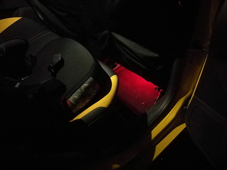 Ford Focus MK3 / MK3.5 - Front & Rear Footwell LED Lighting Kit | CEUK Enhanced Interior Upgrade (OEM Style Unit)