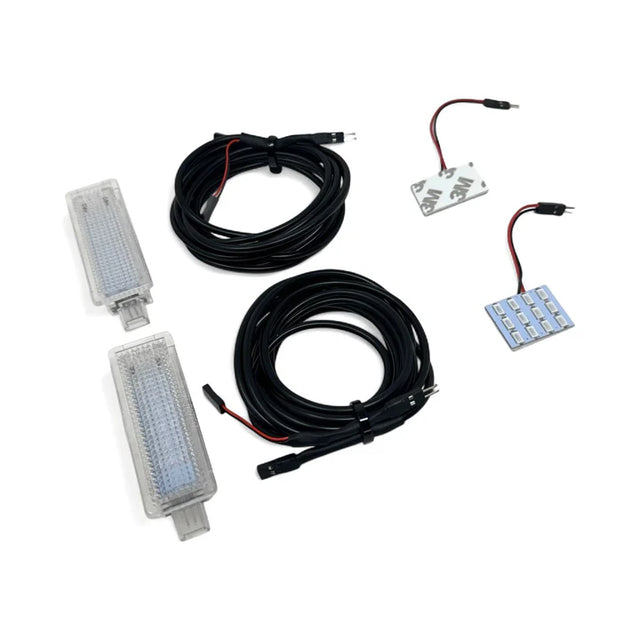 Ford Focus MK3 / MK3.5 - Front & Rear Footwell LED Lighting Kit | CEUK Enhanced Interior Upgrade (OEM Style Unit)