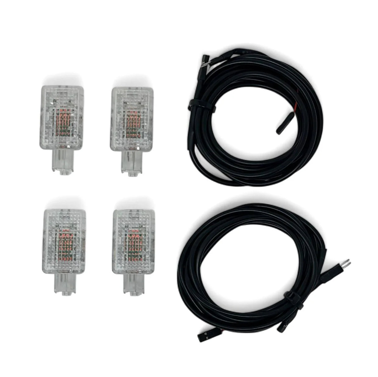 Ford Focus MK4 / MK4.5 - Front & Rear Footwell LED Lighting Kit | CEUK Enhanced Interior Upgrade (OEM Style Unit)