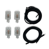 Ford Focus MK4 / MK4.5 - Front & Rear Footwell LED Lighting Kit | CEUK Enhanced Interior Upgrade (OEM Style Unit)