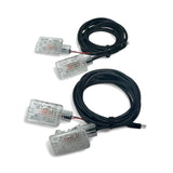 Ford Focus MK4 / MK4.5 - Front & Rear Footwell LED Lighting Kit | CEUK Enhanced Interior Upgrade (OEM Style Unit)