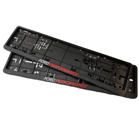 Ford Performance Number Plate Holder Set of 2