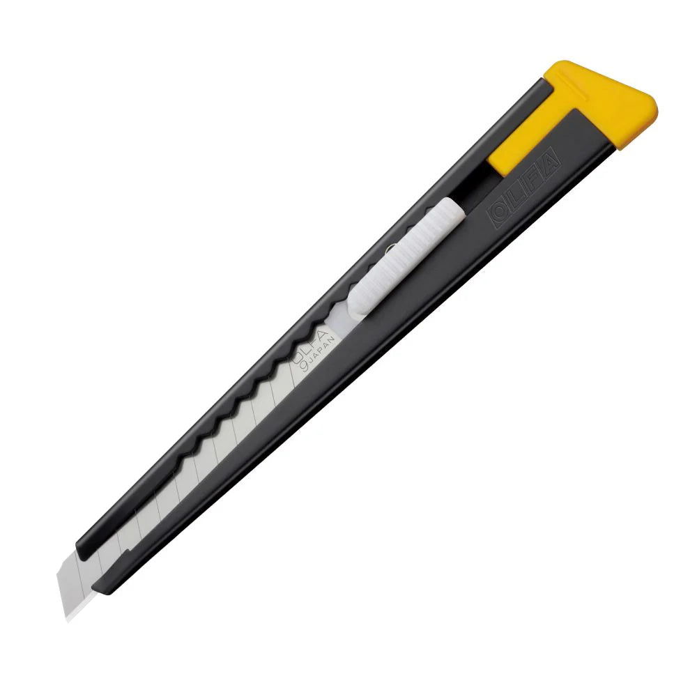 OLFA® 9mm Metal Body Standard Cutter (180-Black)