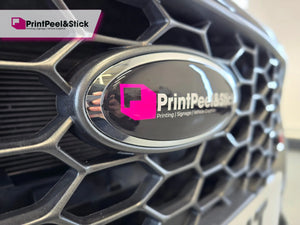 ’Oval’ Badge Overlays - Mk3 Focus (Pre-Facelift Only - NOT ST) Oval Badge Gel Overlays