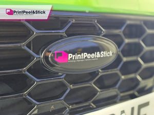 ’Oval’ Badge Overlays - Mk3 Focus (Pre-Facelift Only - NOT ST) Oval Badge Gel Overlays