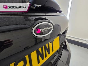 ’Oval’ Badge Overlays - Mk3 Focus (Pre-Facelift Only - NOT ST) Oval Badge Gel Overlays