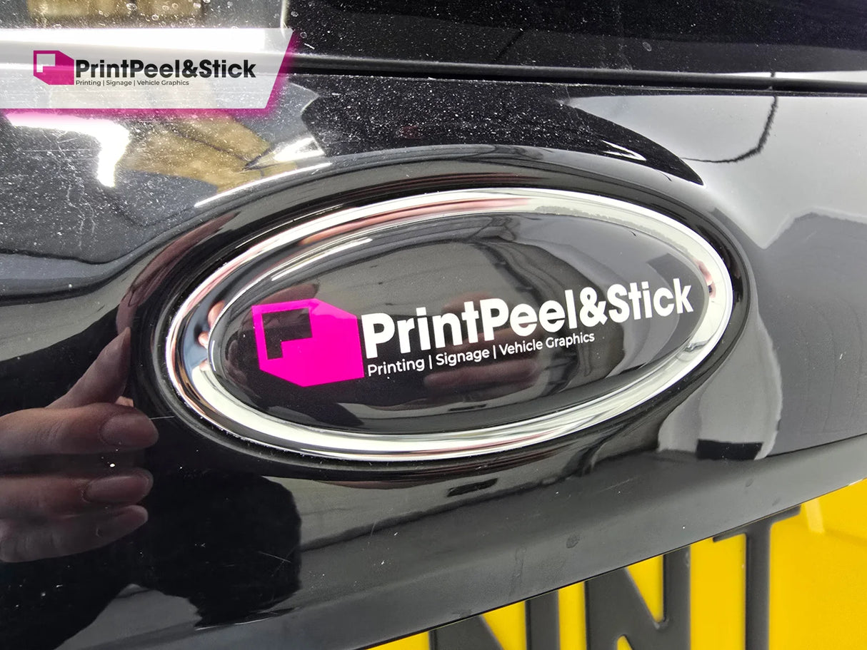 ’Oval’ Badge Overlays - Mk3 Focus (Pre-Facelift Only - NOT ST) Oval Badge Gel Overlays