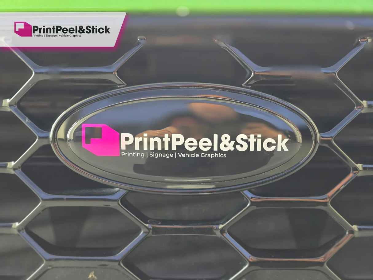’Oval’ Badge Overlays - Mk3 Focus (Pre-Facelift Only - NOT ST) Oval Badge Gel Overlays